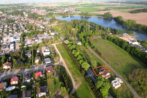 wielkopolskie, chodzieski, Margonin, Bliźniak przy jeziorze